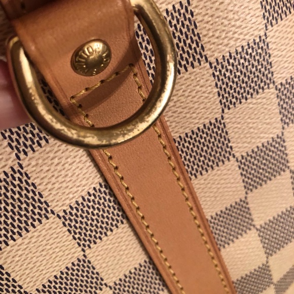 Louis Vuitton Speedy Bandouliere 30 in Damier Azur - Picture 16 of 17
